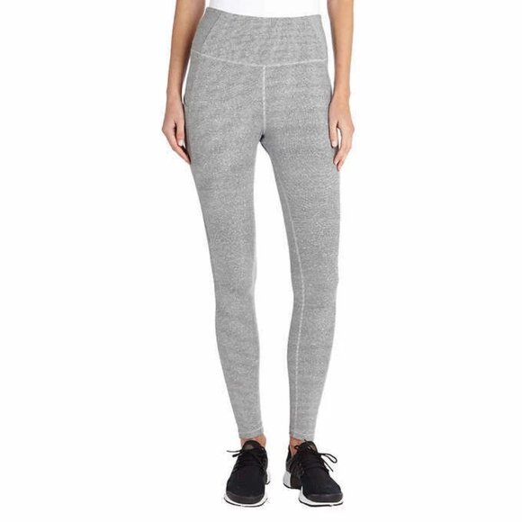 Danskin Women’s Active High Rise Leggings w/ Pockets Light Gray, Size XL (New) - Picture 1 of 12